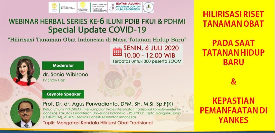 Hilirisasi Riset  Herbal dan Kepastian Pemanfaatan di Yankes